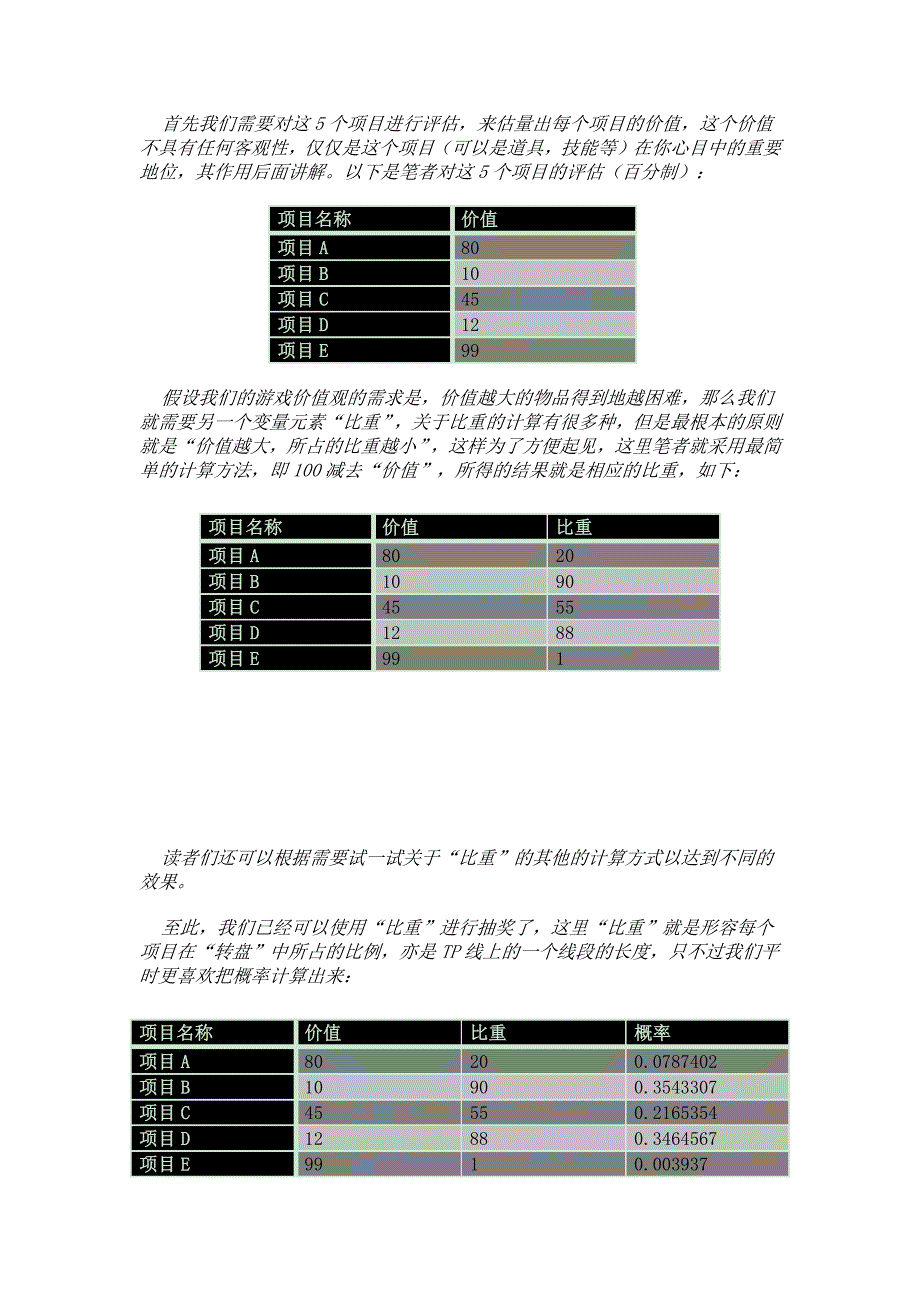 游戏数值平衡(含VBA运用)_第4页