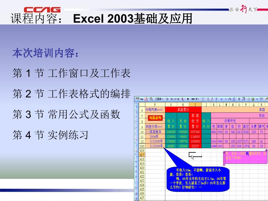 EXCEL2003应用操作培训_第3页