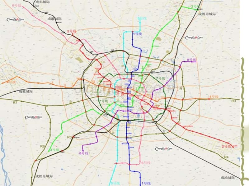 2011成都地铁最新线路规划图_第4页