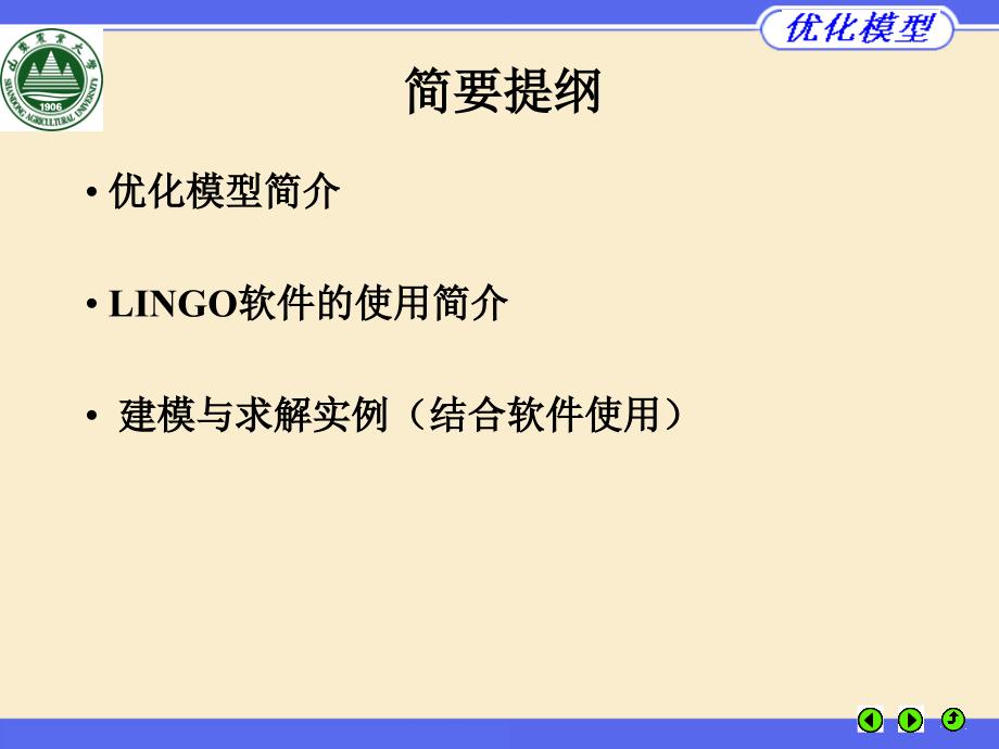 Lingo软件的最优化求解_第2页