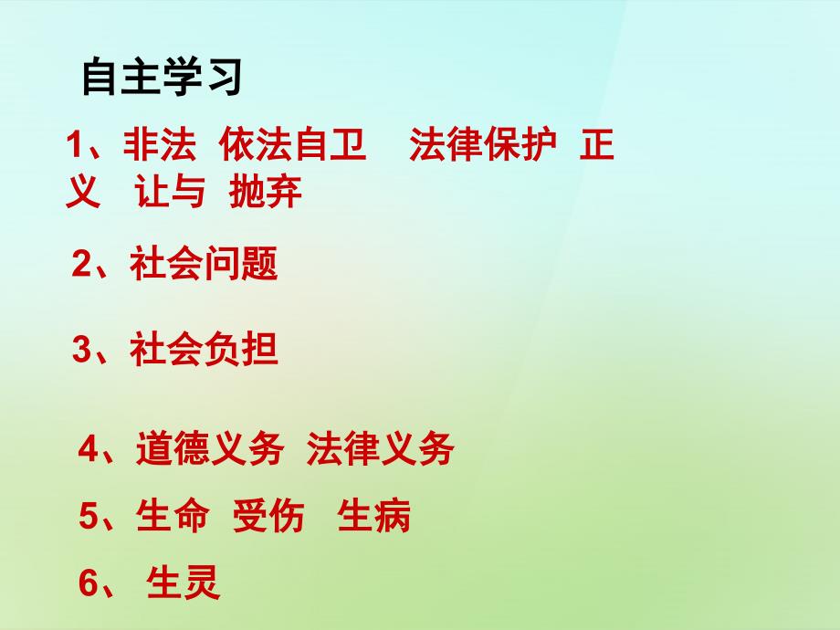 湖南省长沙市稻田中学八年级政治下册 第二单元 第三课 第2框《同样的权利 同样的爱护》课件 新人教版_第3页