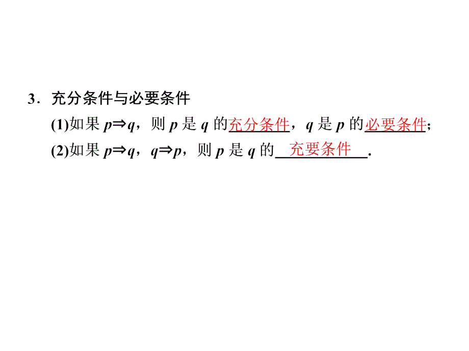 68.【苏教版数学】2012版一轮复习(课件)1.2命题及其关系、充分条件与必要条件_第4页