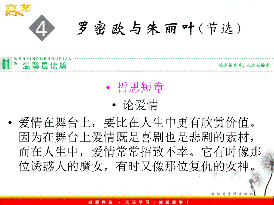 《罗密欧与朱丽叶》课件_第1页