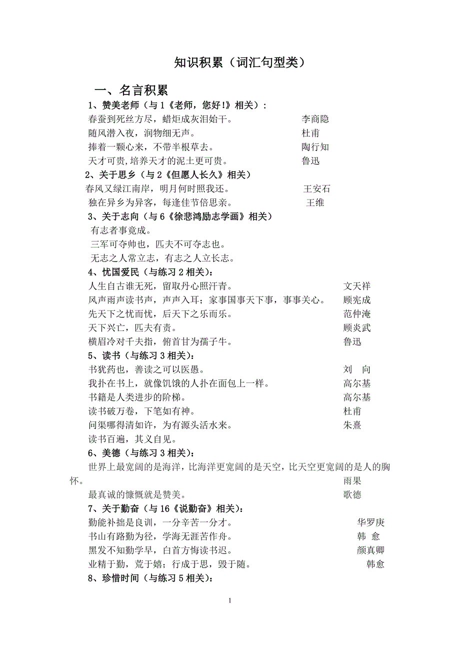 四年级上册苏教版期末复习资料_第1页