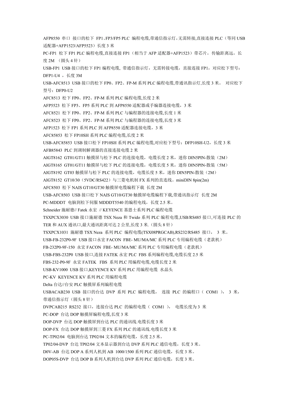 三菱PLC编程电缆说明_第4页