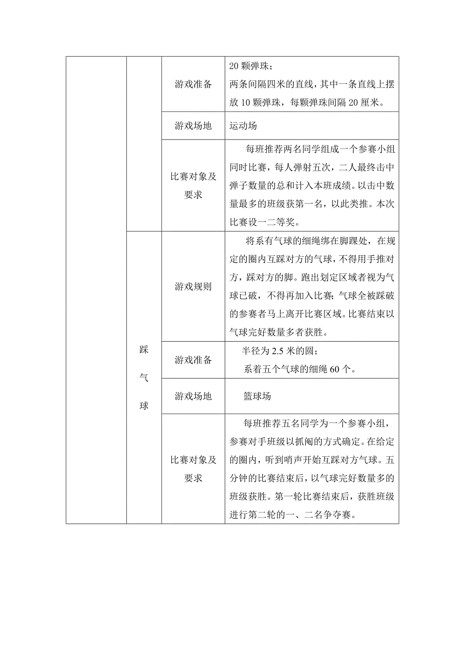 明因趣味游戏竞赛活动方案_第2页