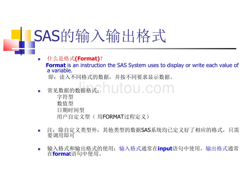 SAS的输入输出格式2011_第1页