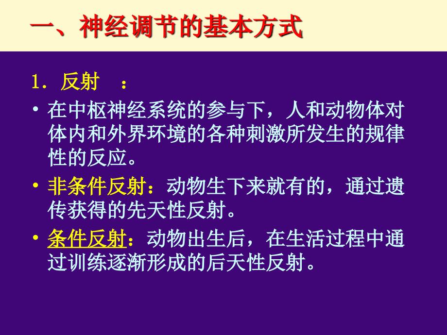 人教版教学教案云南省弥勒县庆来中学20112012学年生物必修3通过神经系统的调节(课件)_第2页