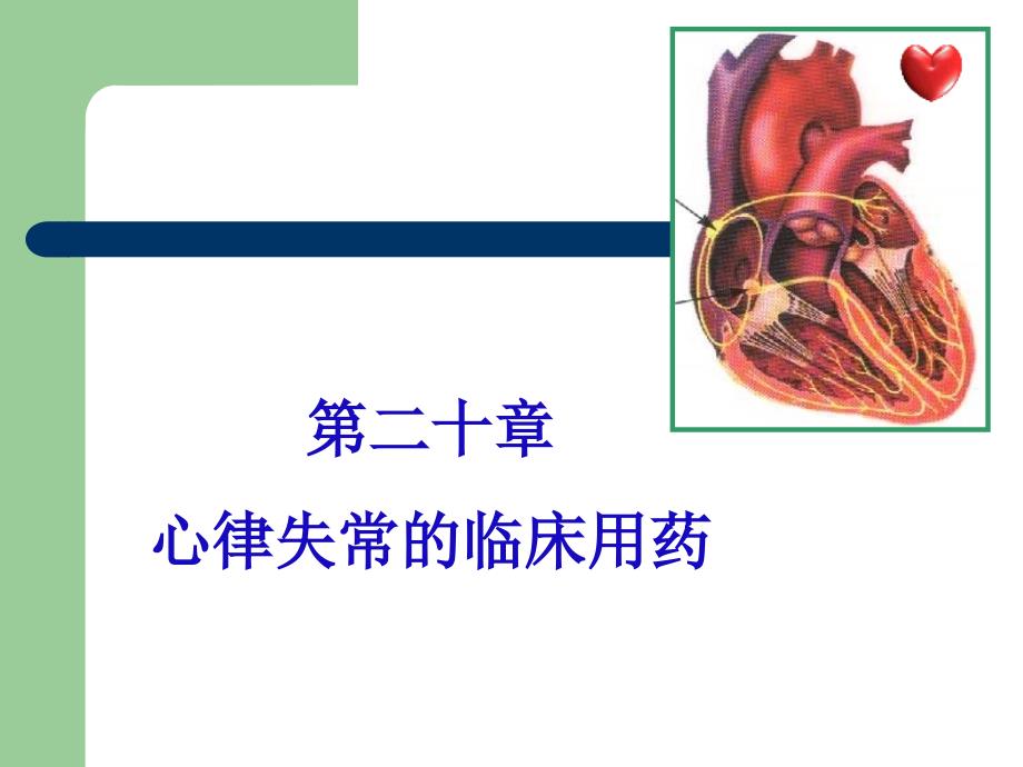 心律失常的临床用药_第1页