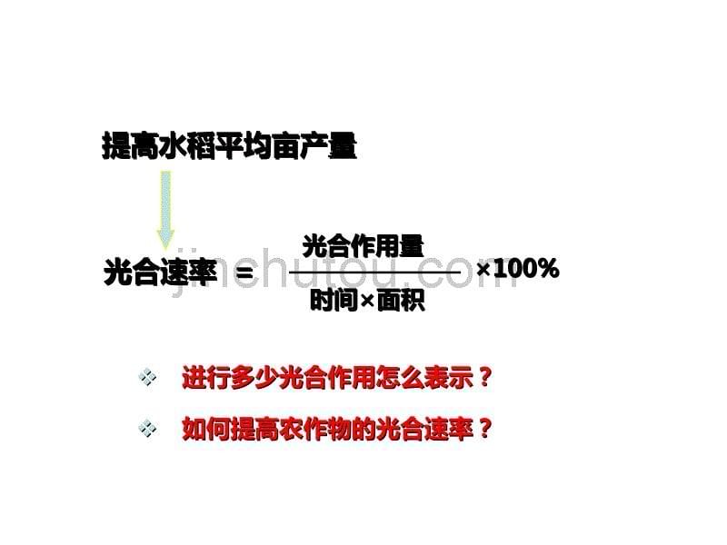 人教版教学课件浙江省温州市龙湾中学高中生物必修一《环境因素影响光合速率》课件_第5页