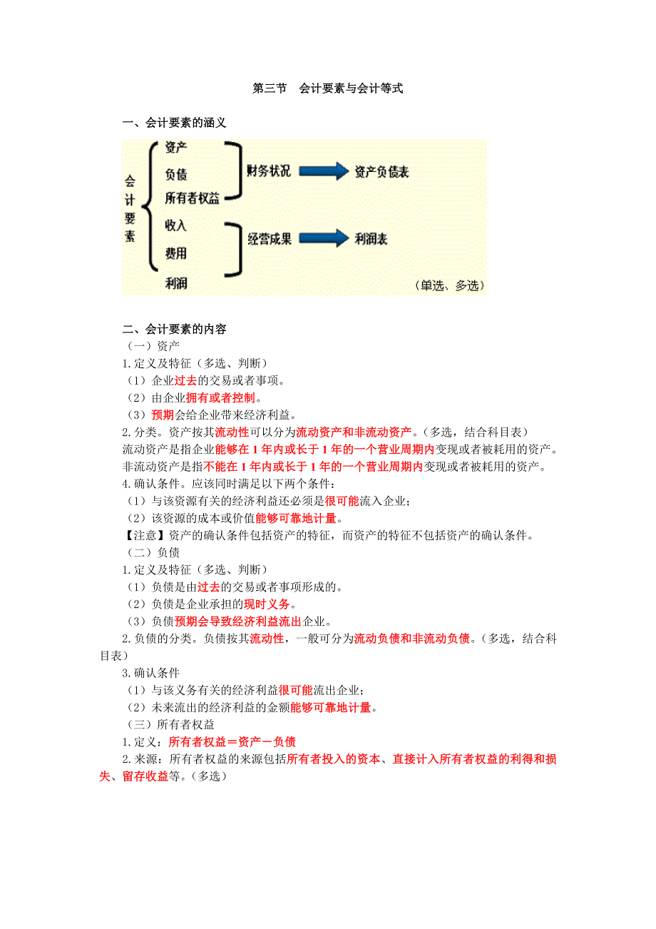 会计从业资格会计基础冲刺班讲义_第3页