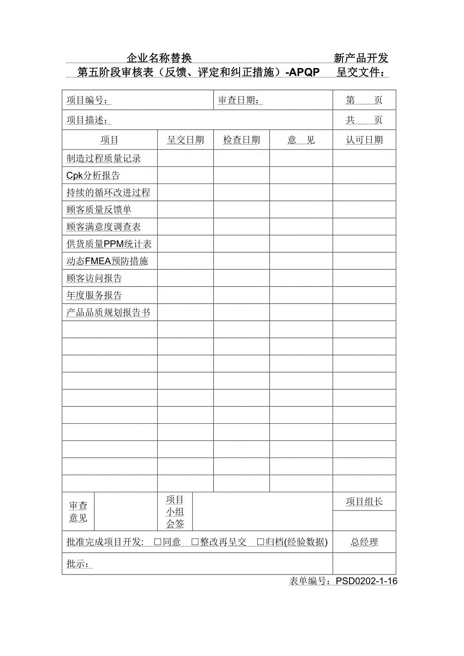 产品品质规划报告书_第2页