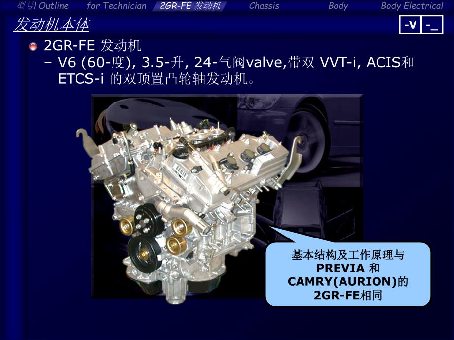 丰田Alphard发动机2GR-FE技术信息指南_第3页