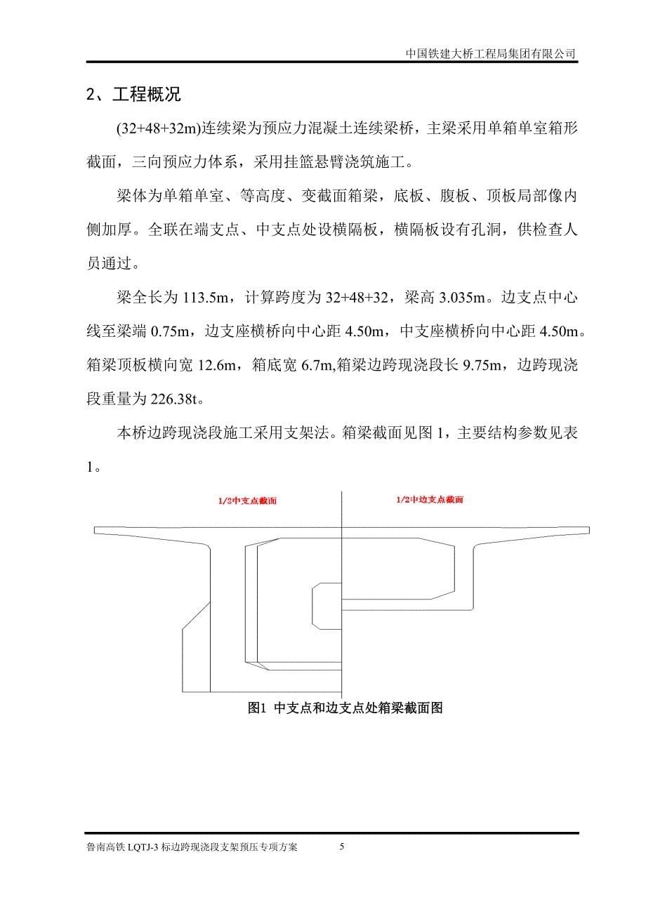 (32+48+32)m边跨现浇段支架预压专项施工方案_第5页