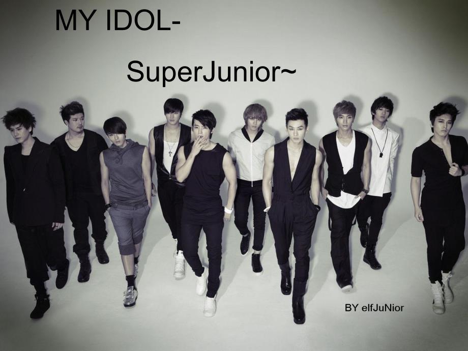 superjunior英文介绍课件_第1页