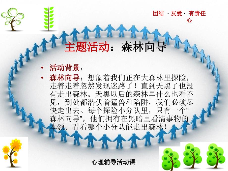 团结友爱有责任心 -心理活动课_第3页