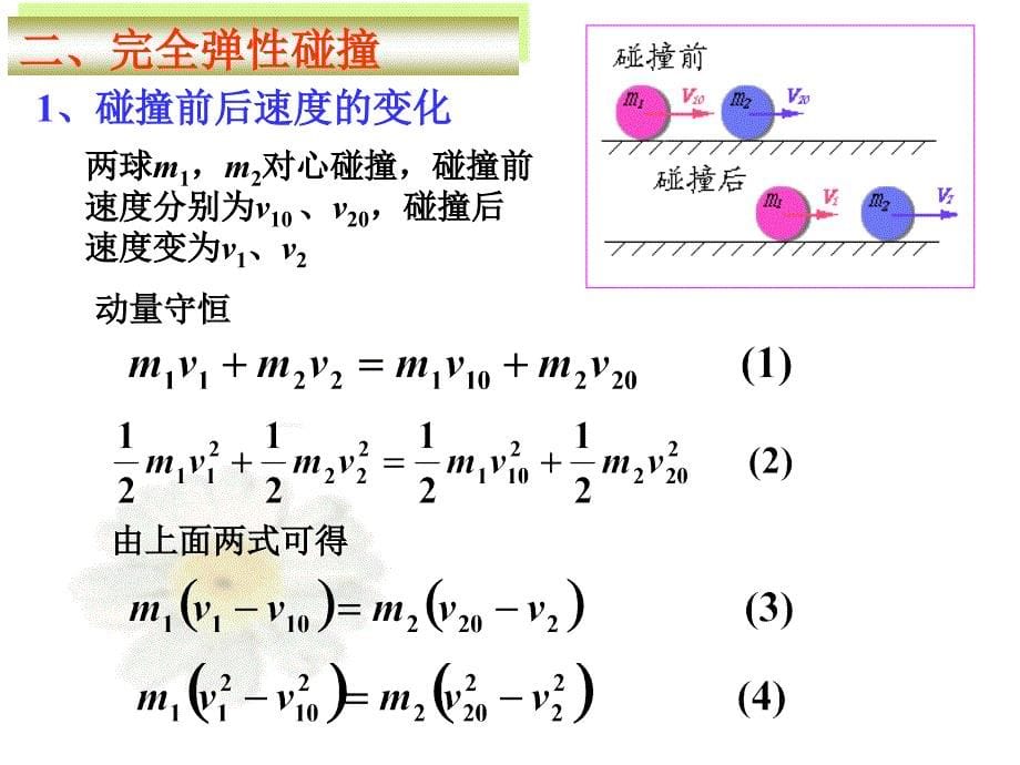 3-7完全弹性碰撞完全非弹性碰撞_第5页