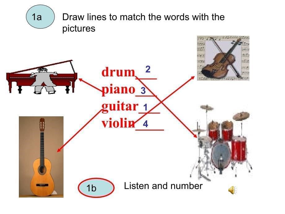 2015年人教版新目标七年级英语下Unit1 Can you play the guitarperiod 4课件（14页）_第5页