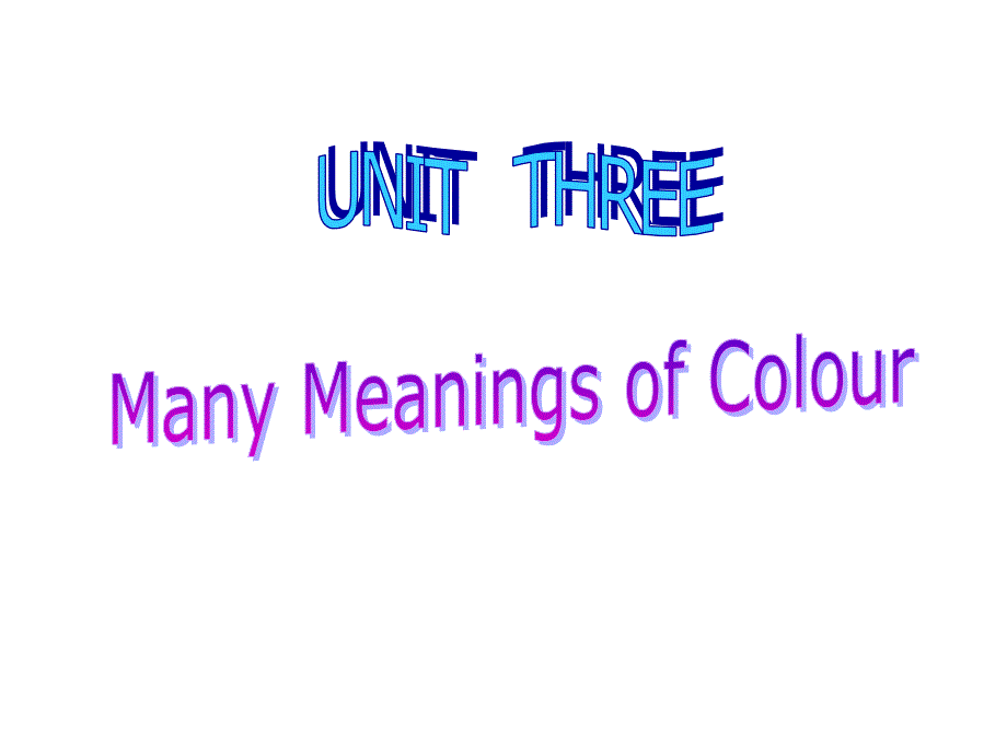 高二牛津英语 S2B Unit 2 The many meanings of colour课件_第1页