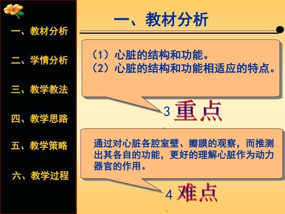 血液循环的动力器官——心脏说课_第5页