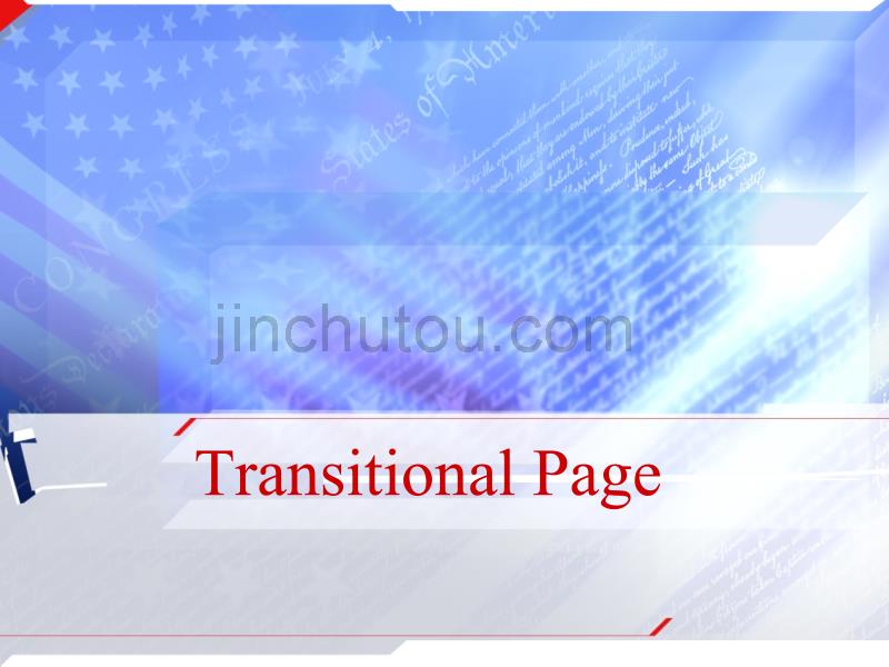 美国独立日外国节日powerpoint模板模板_第4页