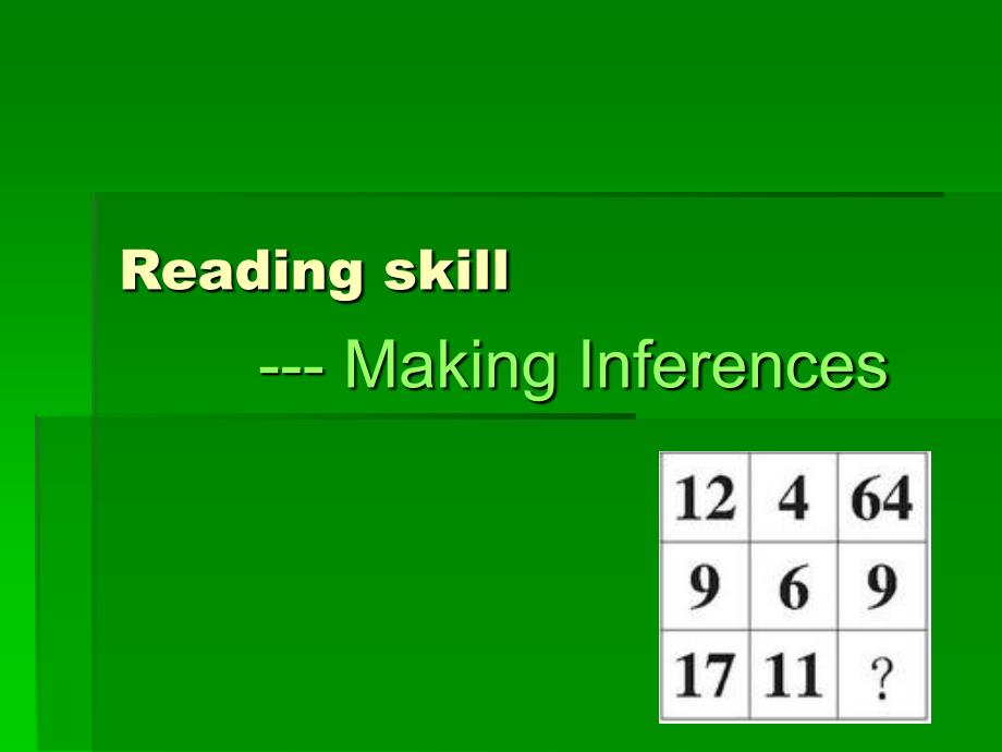 Making Inferences_第1页