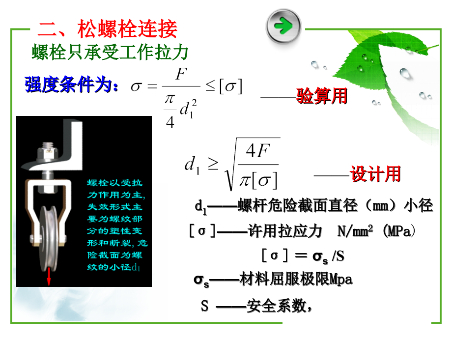 第三节 单个螺栓连接的强度计算_第4页