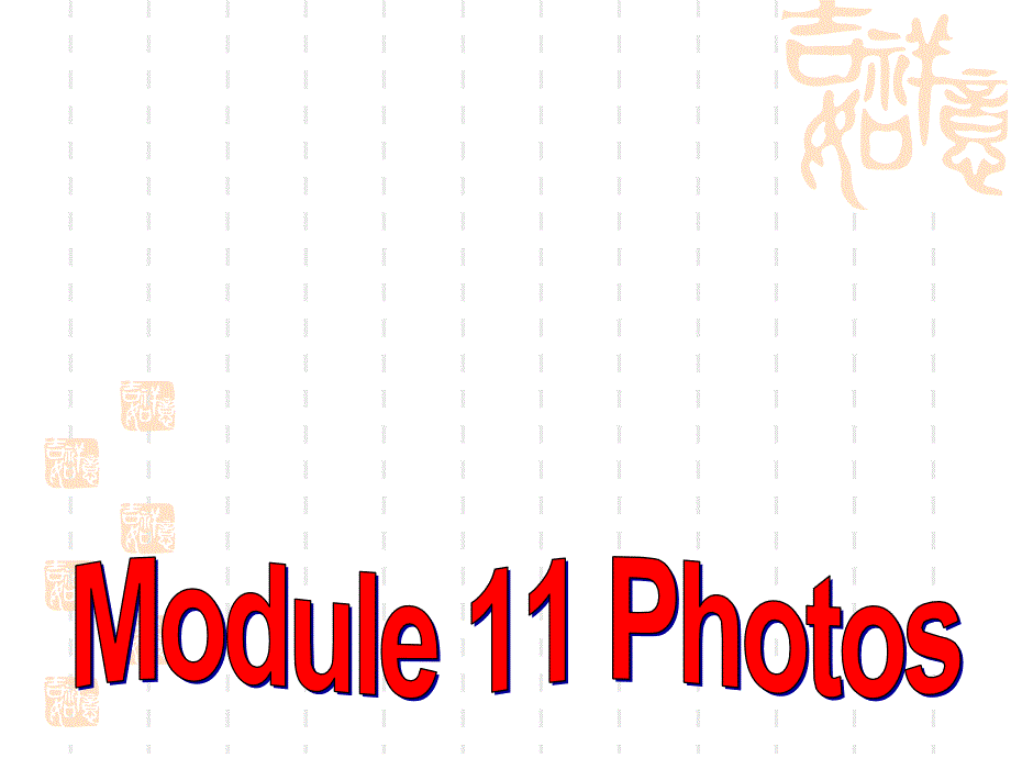 九上Module 11 Unit 2 The photo which we liked best was taken by Zhao Min教学课件 （新版）外研版_第2页