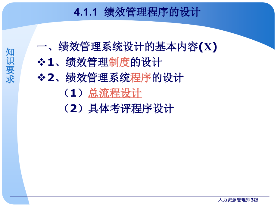 三级人力资源管理师最新绩效管理教材-深远机构提供_第3页