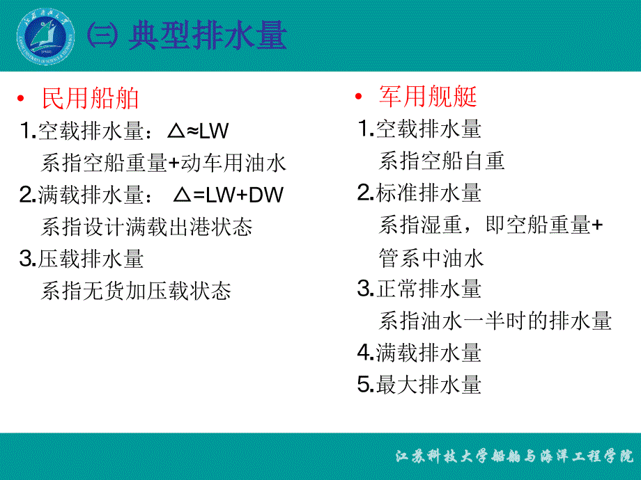 第二章  船舶重量与载重线_第4页