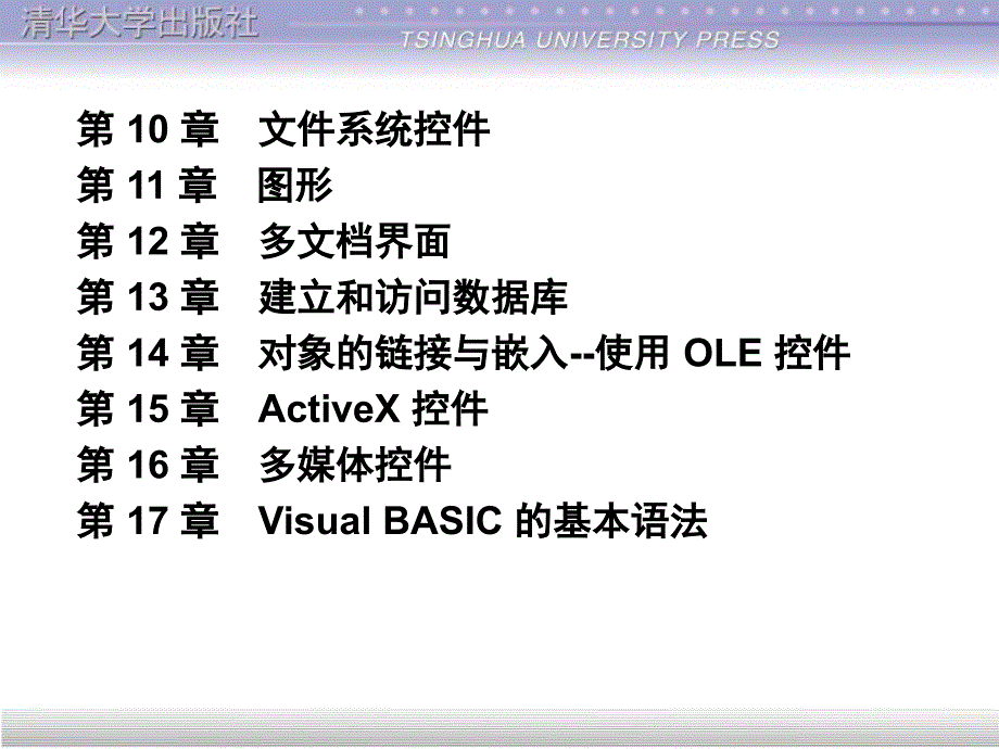 Visual Bisic 6.0 程序设计_第3页