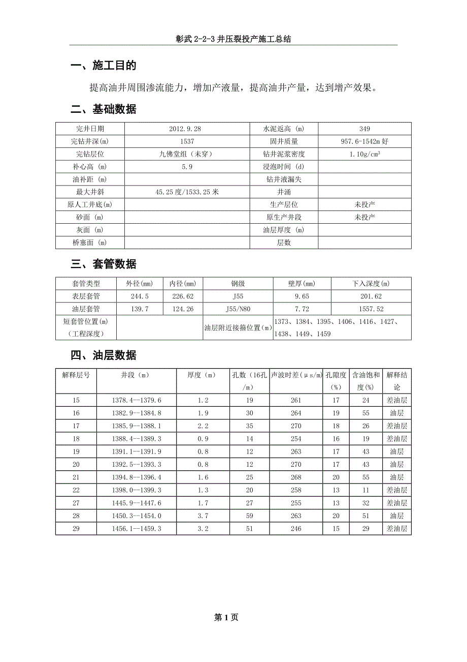 ZW2-2-3井压裂投产施工总结(井段：13784-14593m)_第3页