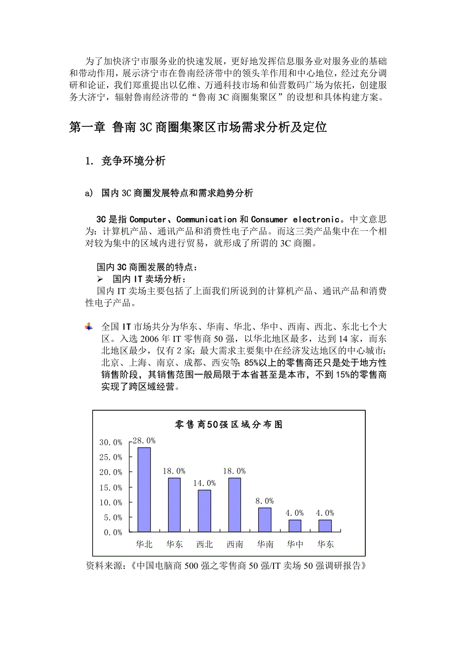 鲁南3C商圈集聚区策划案(final)_第3页