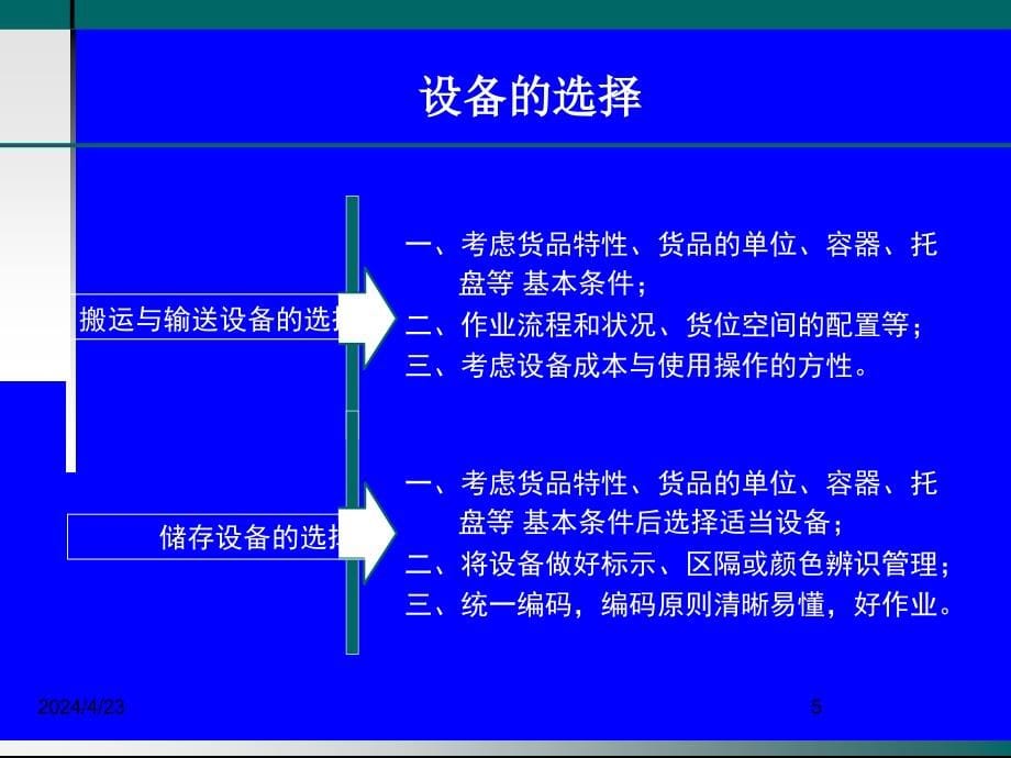 [物流师职业资格认证培训]物流管理 第二章 仓储管理与库存控制_第5页