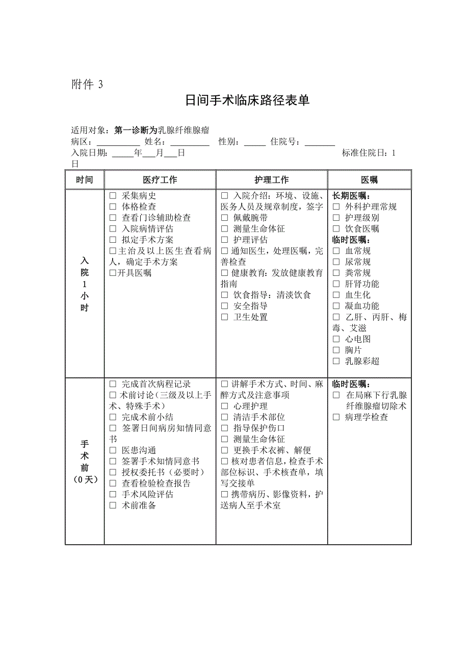 日间手术实施方案_第4页