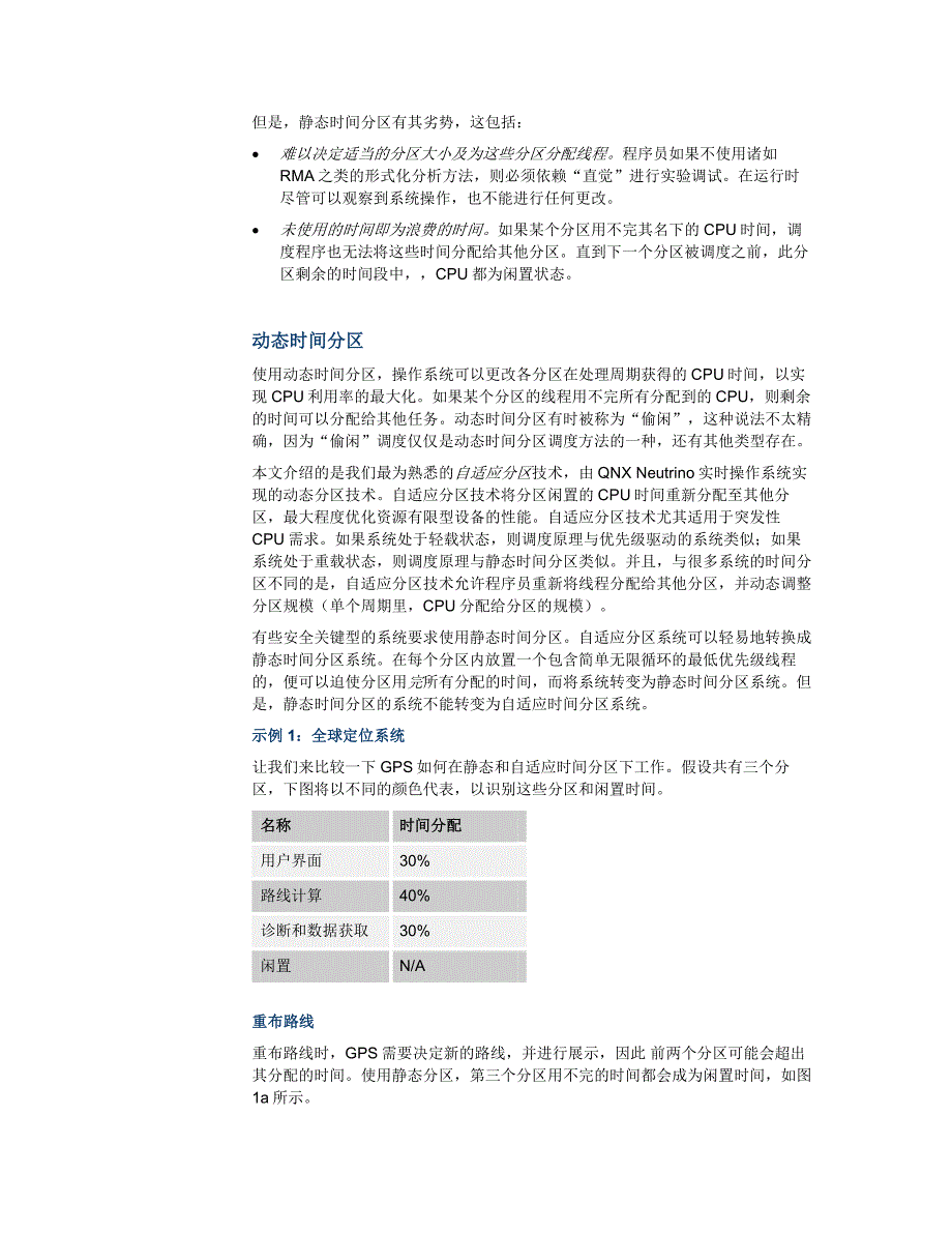 【2018年整理】QNX利用动态时间分区发挥CPU最佳效率_第2页