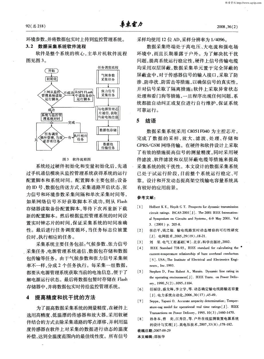 动态提高输电线容量数据采集系统的设计与实现_第4页