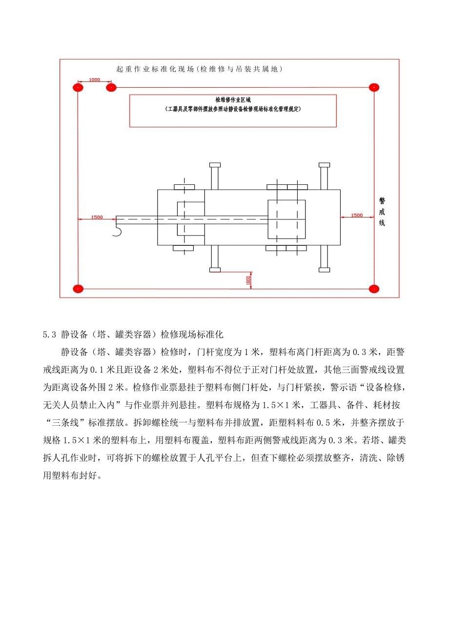 检修现场标准化管理规定_第5页