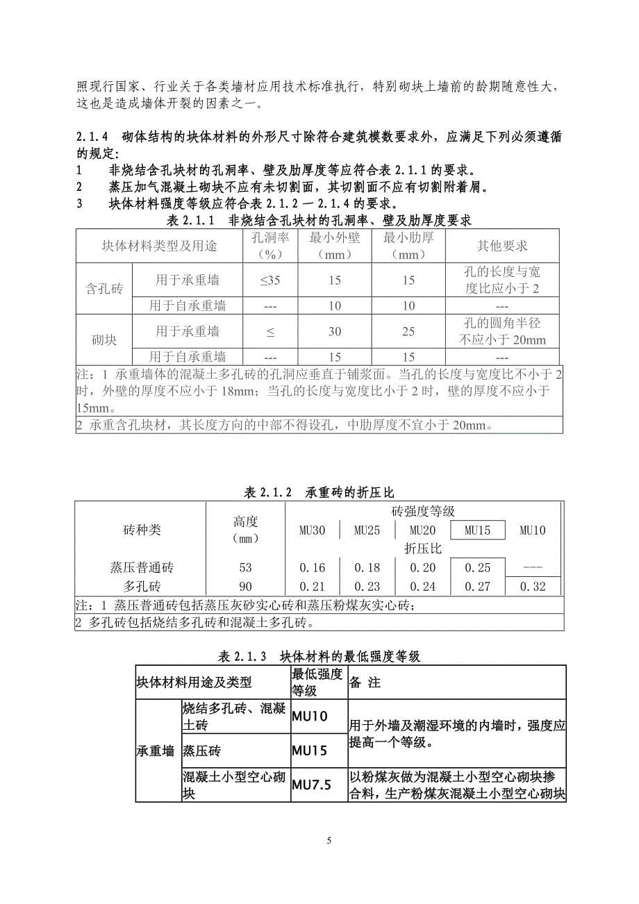 《湖南省住宅工程质量通病防治技术规程》汇总_第5页