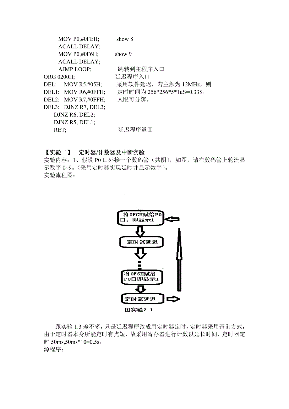 【2018年整理】单片机程序流程图及源代码_第3页