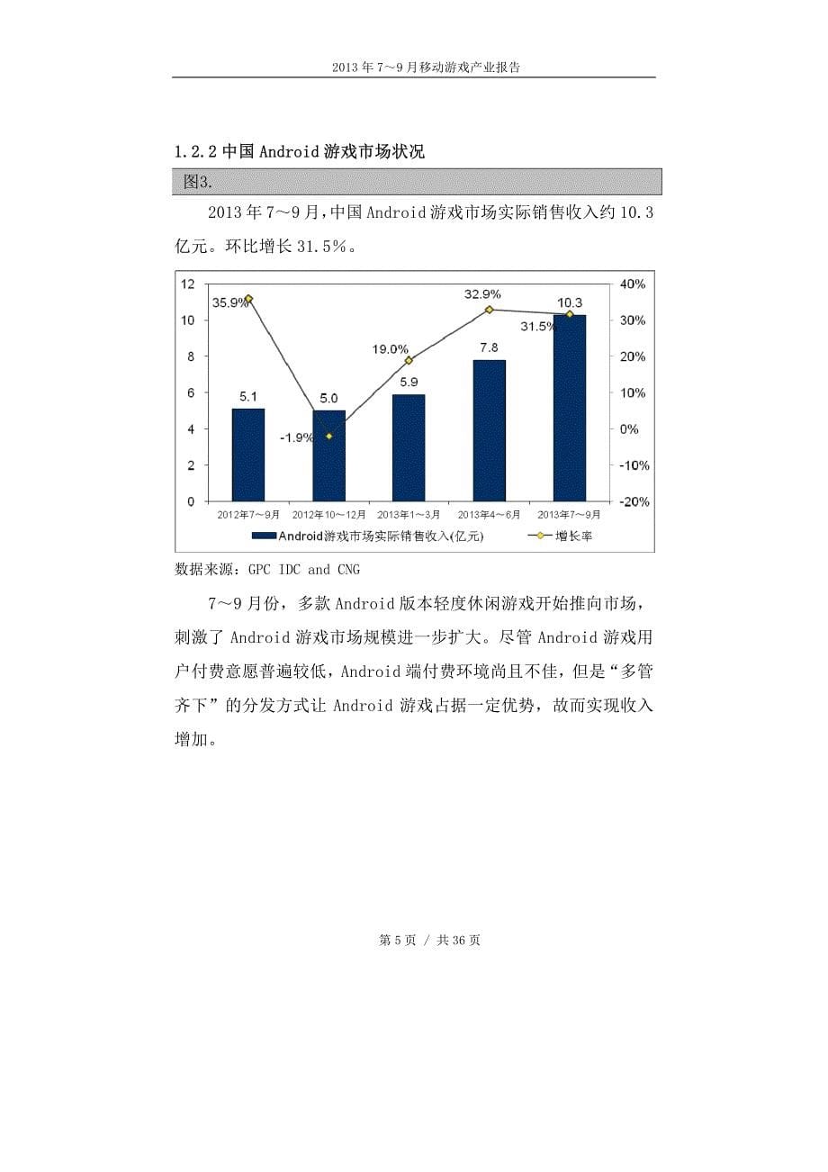 2013年7-9月中国移动游戏产业报告_第5页