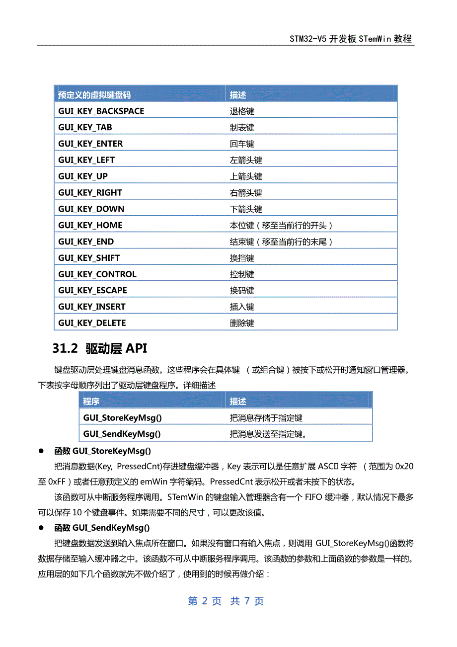 第31章emWin(UCGUI)键盘输入(实体按键操作控件)_第2页