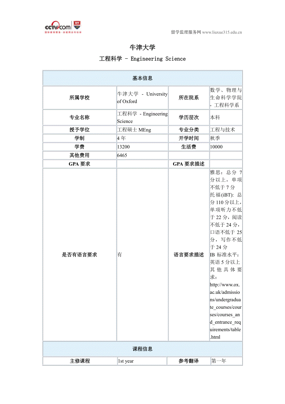 牛津大学工程科学本科_第1页