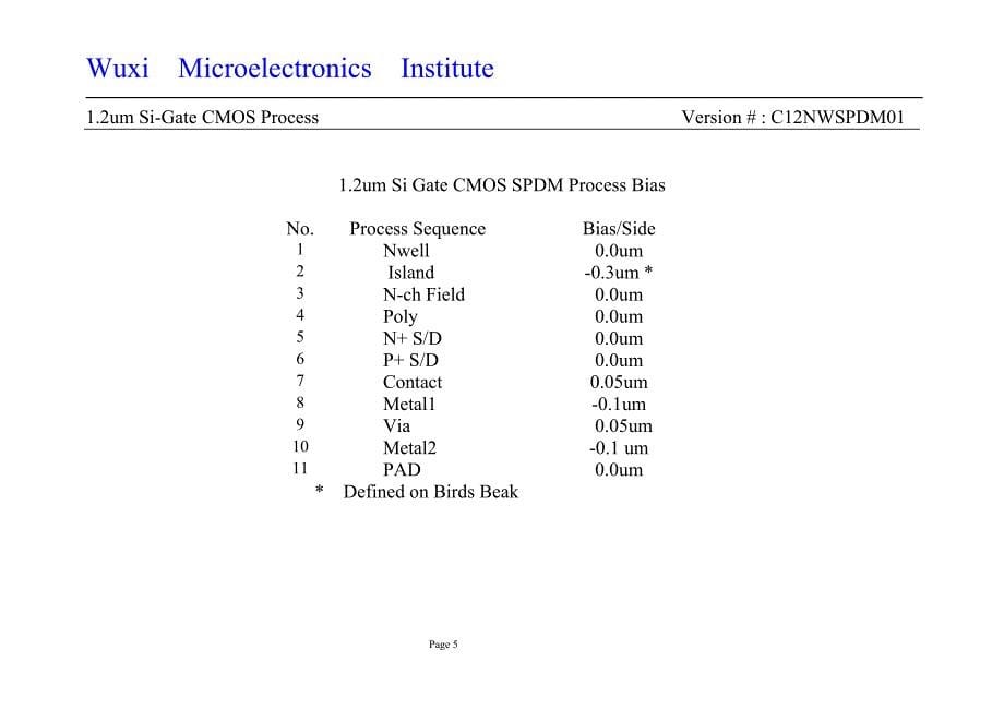微电子工艺C12NWSPDM01_第5页