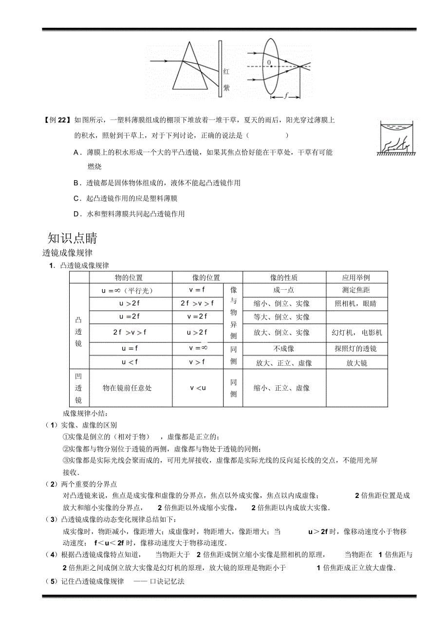 第23讲.透镜成像规律_第5页