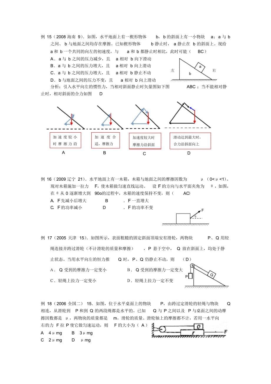 考高中的静力平衡问题_第5页