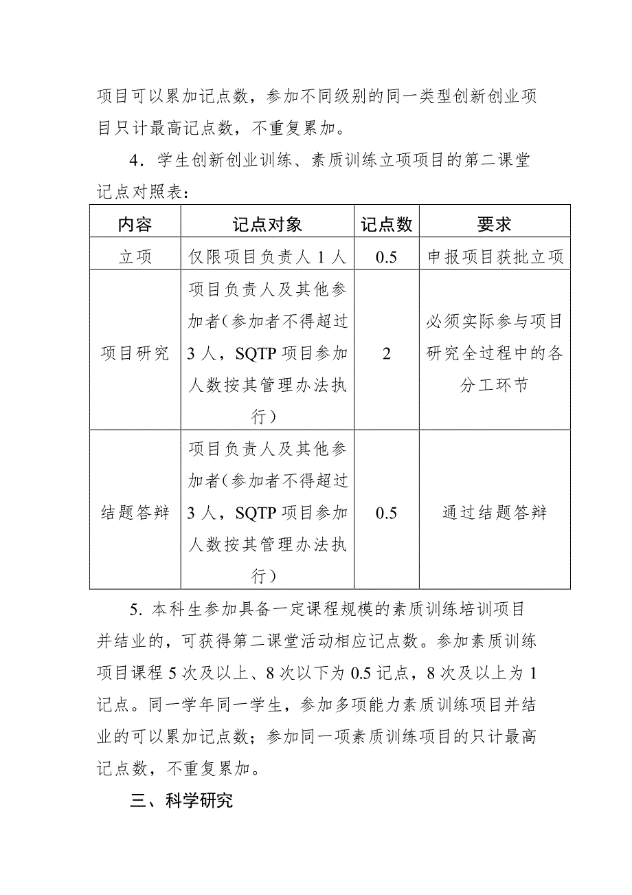 浙江大学第二课堂活动记点计分方法_第3页