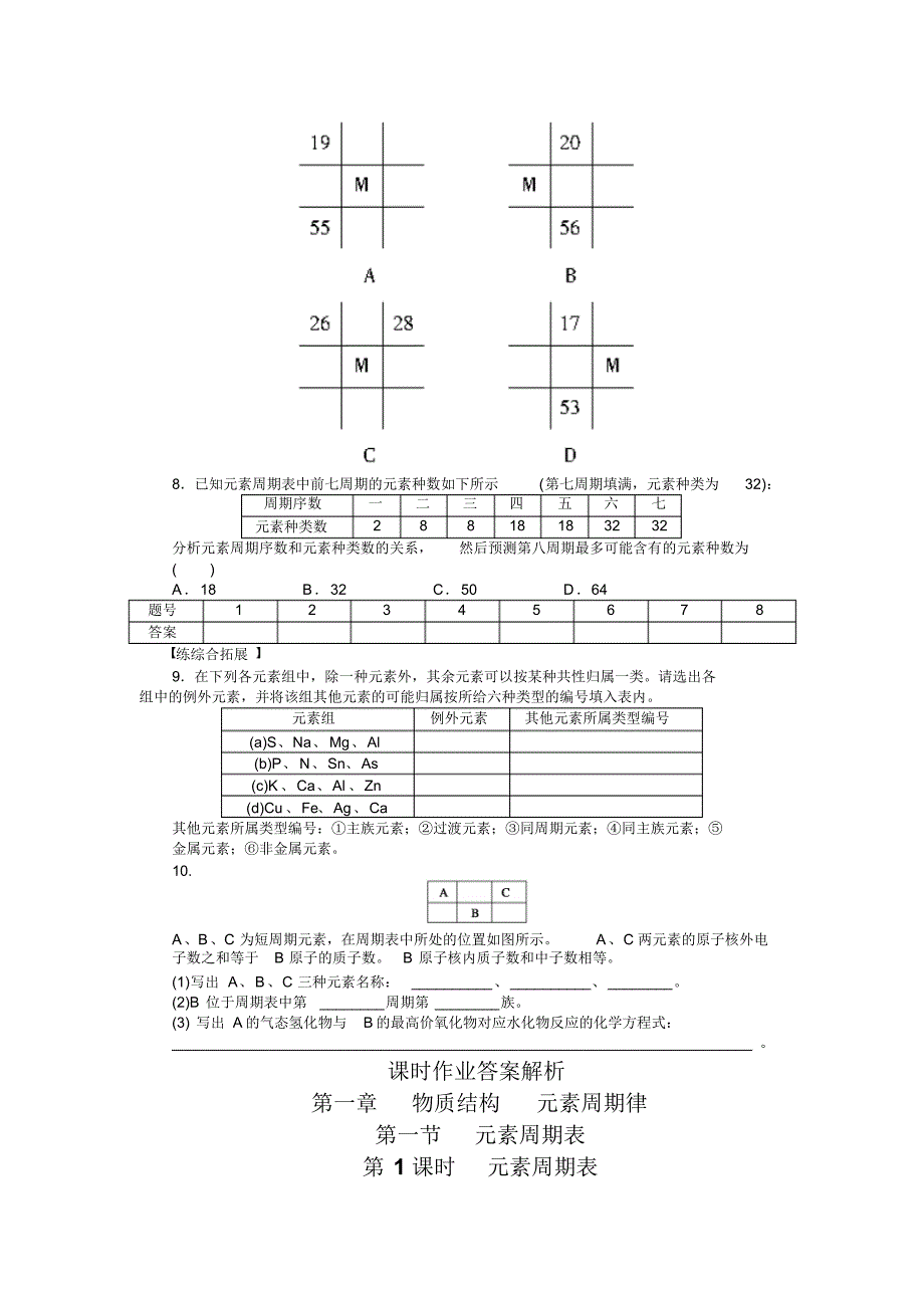 第一章物质结构元素周期律(20170913180711)_第4页