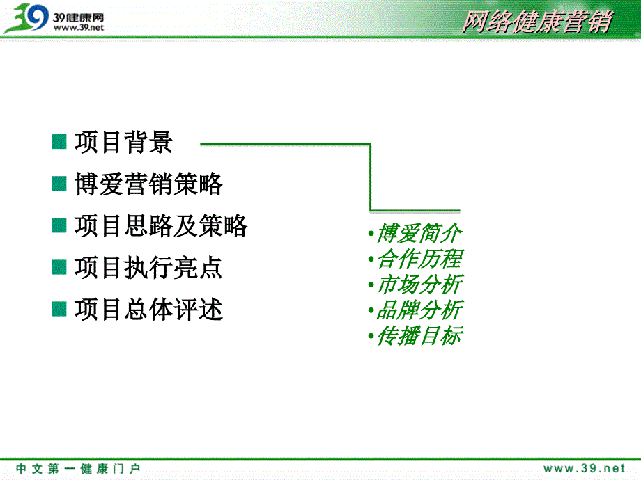 健康网络营销 博爱39健康网案例报告_第2页