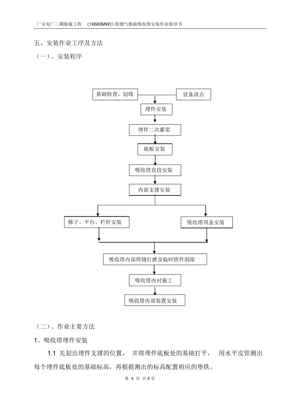 脱硫吸收塔作业指导书_第4页